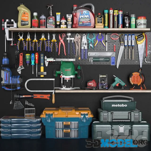 garage tools set 3