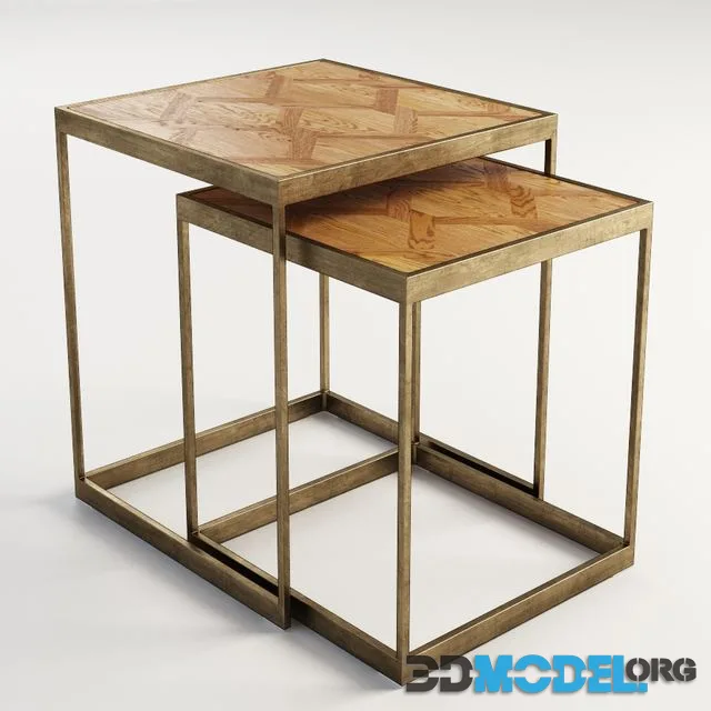 GRAMERCY HOME - FRANKET SIDE TABLE 522.014
