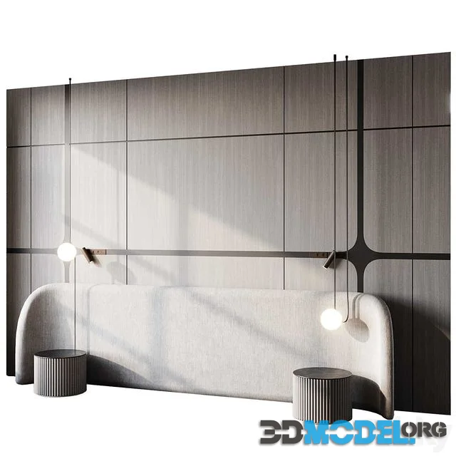 Headboard 3d Wall Panel 34