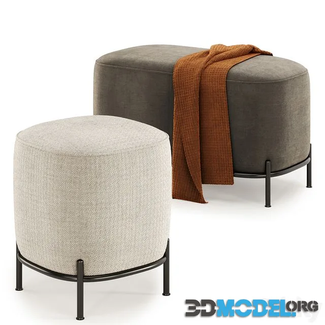 Hemlock Pouf
