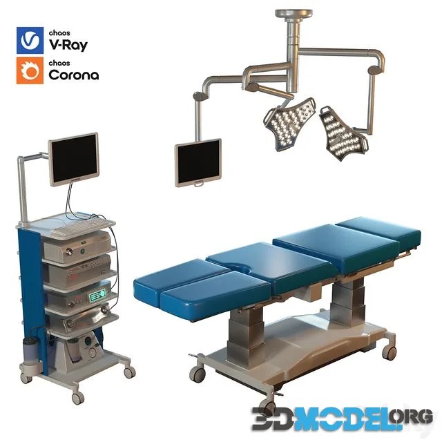 hospital equipment vol 3 (surgical room set)
