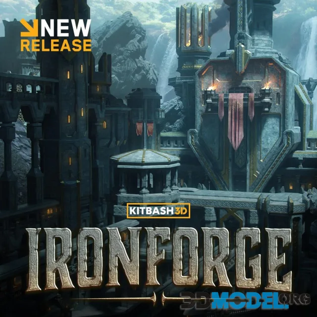 Kitbash3D – Iron Forge