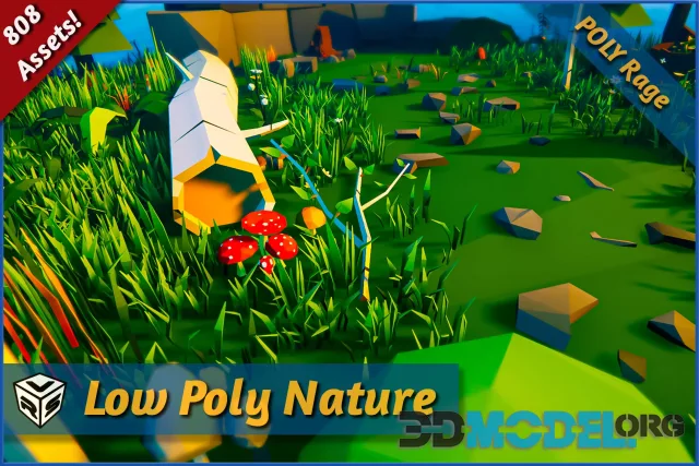 Low Poly Nature: Lush and Diverse Environments
