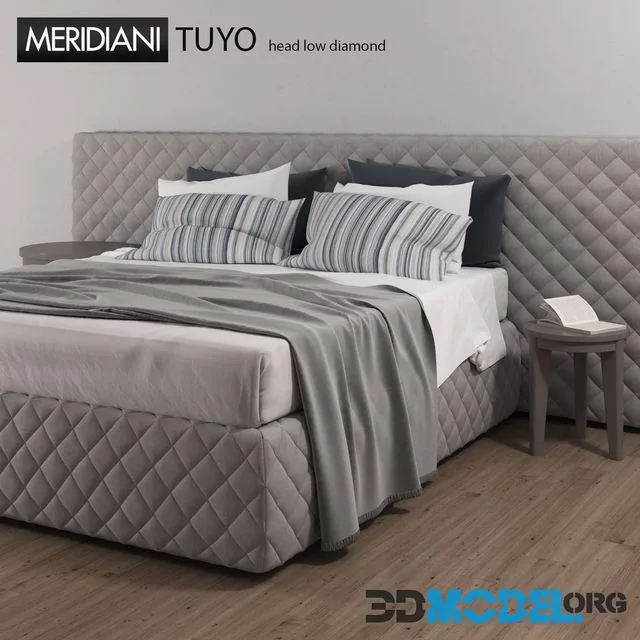 MERIDIANI TUYO diamond double bed