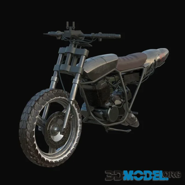 Monoshooter dirt bike (PBR)