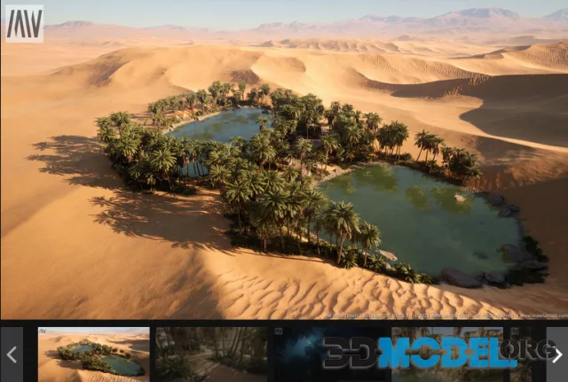 MW Dune Desert Landscape