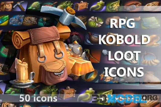 RPG Kobold Loot Icons