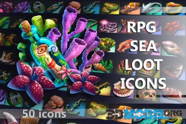 RPG Sea Loot Icons