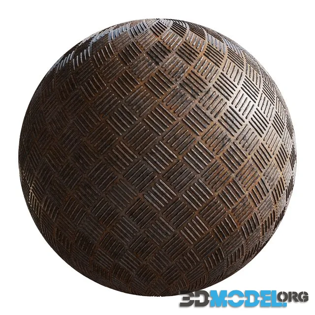 Rusty thread metal plate 65 54 4K