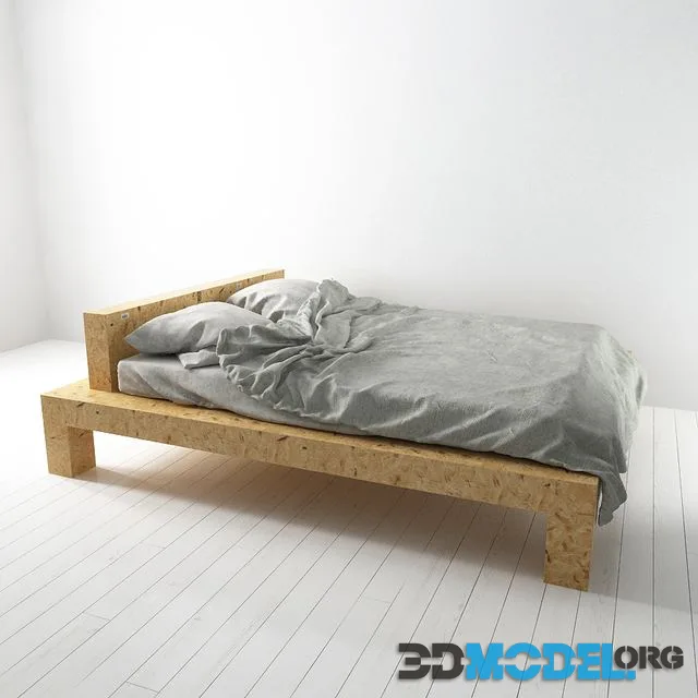 Scandinavian bed