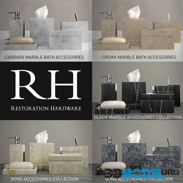 Sets for bathrooms Restoration Hardware