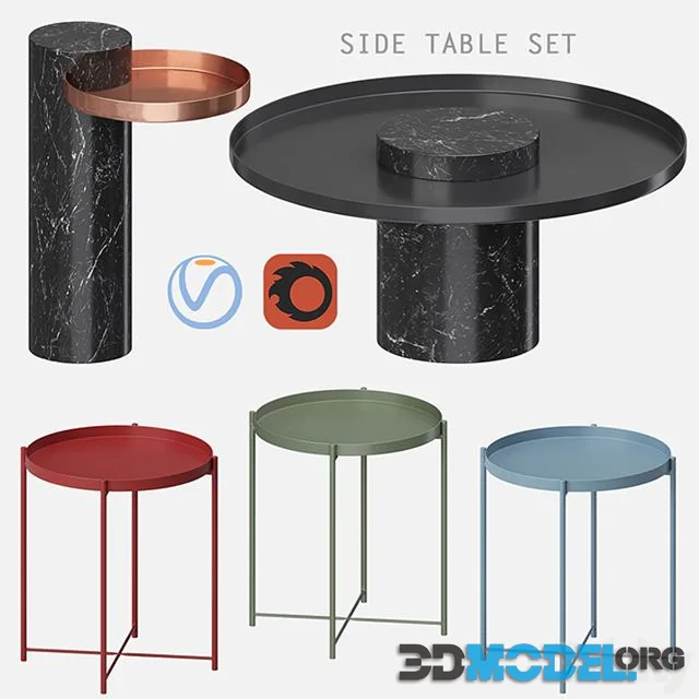 Side table set