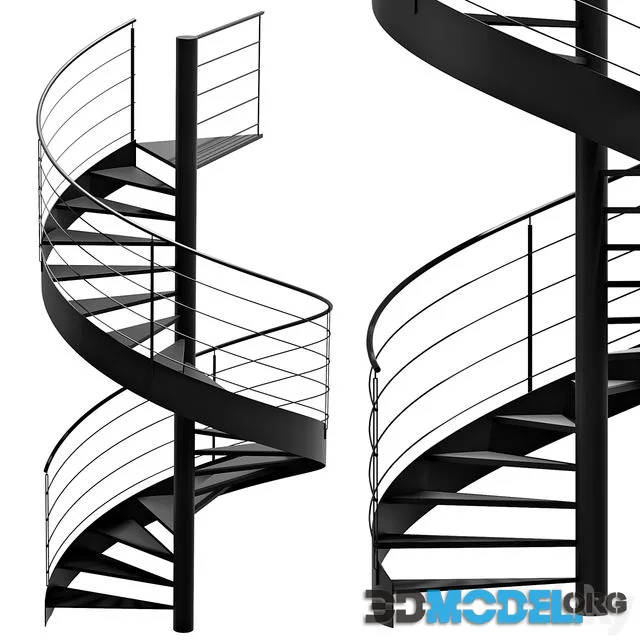 Stairs round