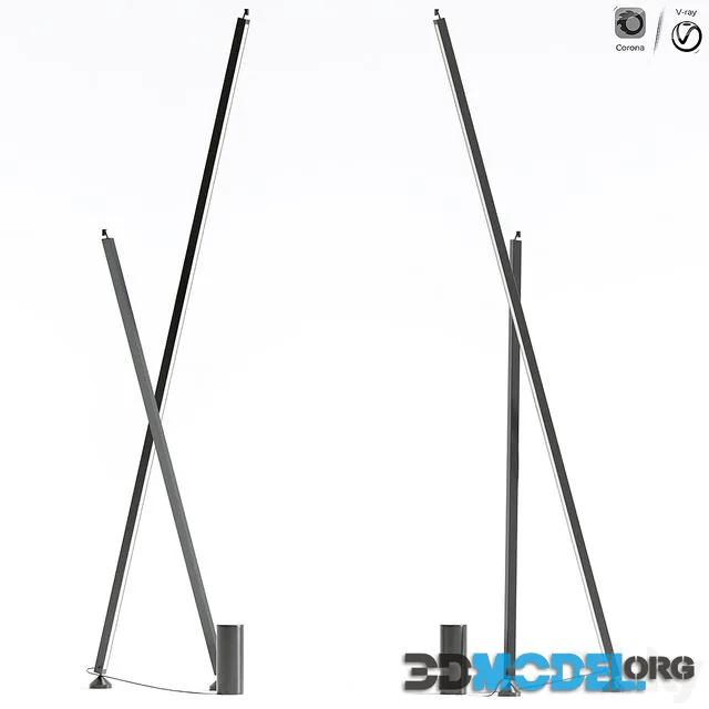 Sticks Stand Alone Vibia Floor Lamp