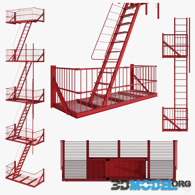 Street fire escape