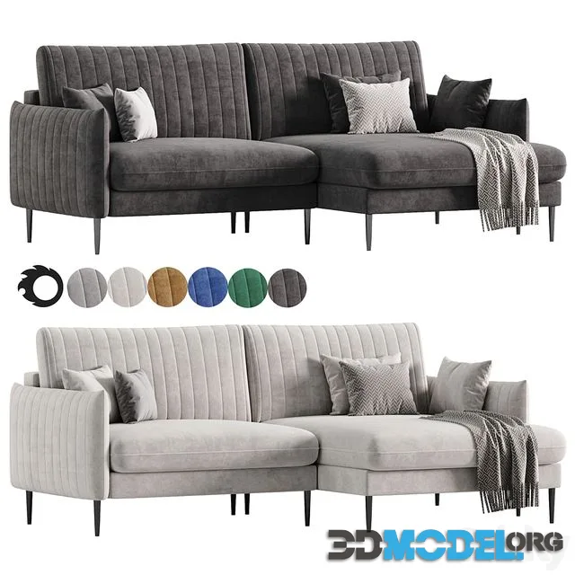 Svaut velvet Sofa