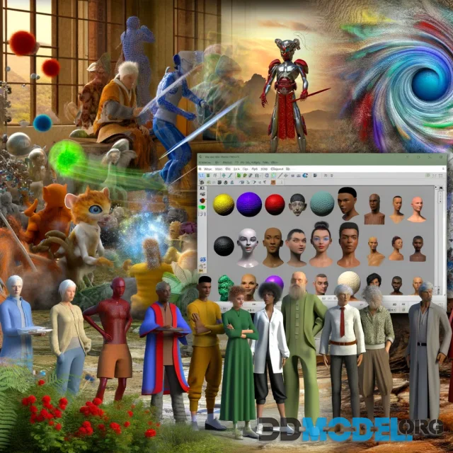 The Advantages of Using DAZ 3D and Poser for Character Creation