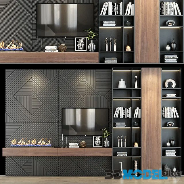 TV shelf 0254