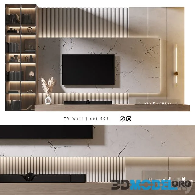 TV Wall set 901