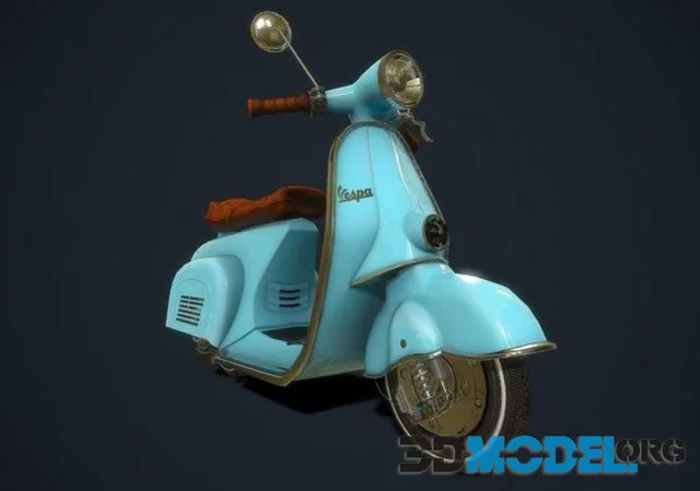 Vespa scooter (PBR)