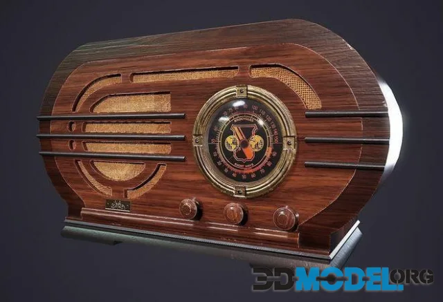Vintage Radio Silver 139-JS (PBR)