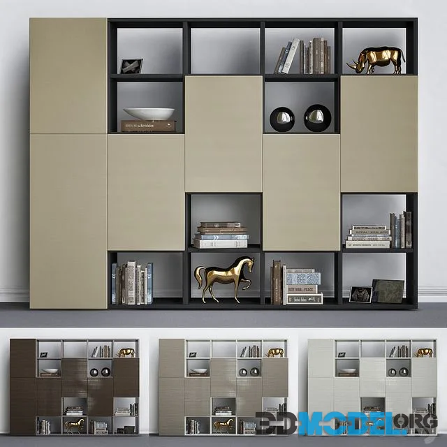 Wardrobe with decorative set_5