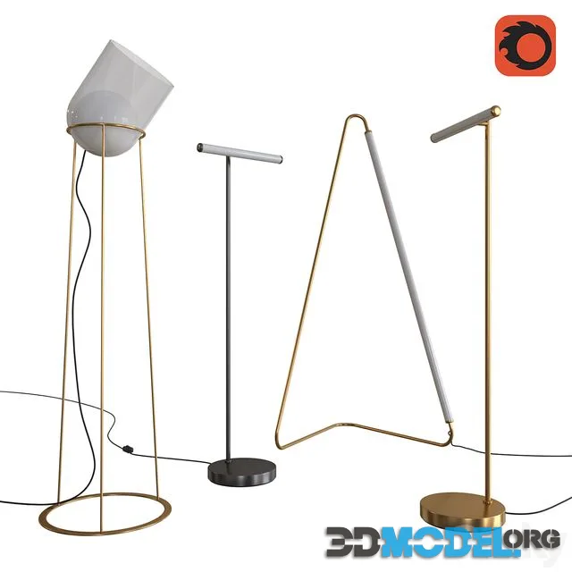 West Elm Floor Lamps set 06