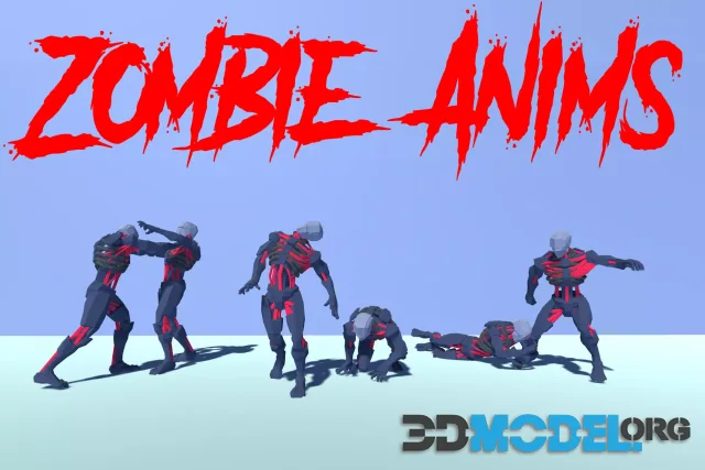 Zombie Animations Set
