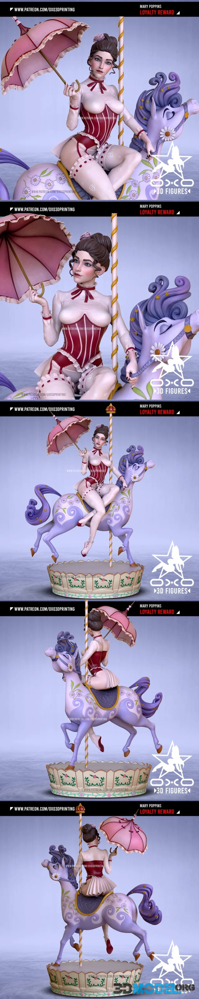 OXO3D - Mary Poppins – Printable