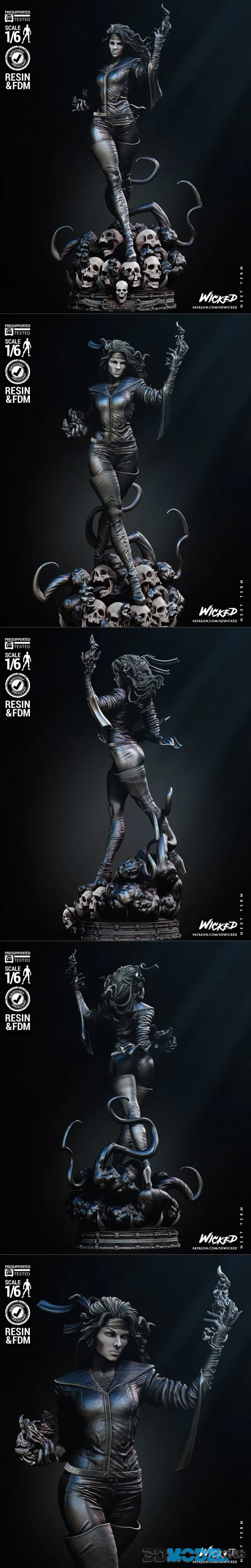 Wicked - Pestilence Sculpture – Printable