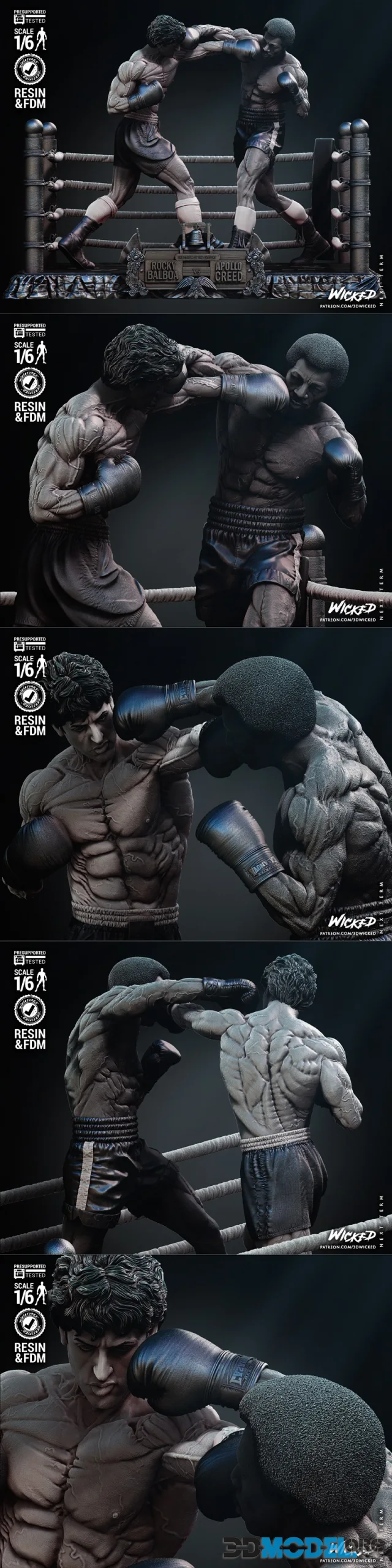 Wicked - Rocky and Apollo Diorama – Printable