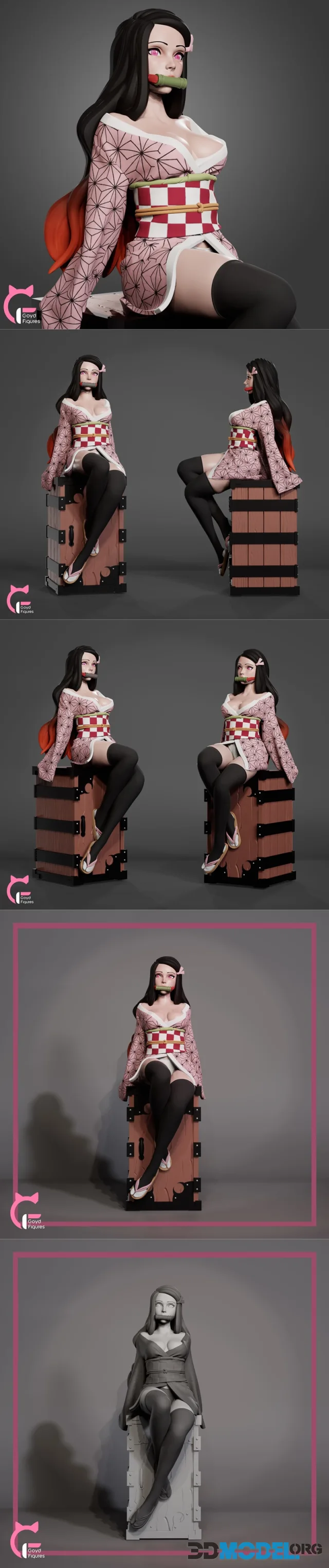 Nezuko - Kimetsu no Yaiba Fan-made – Printable
