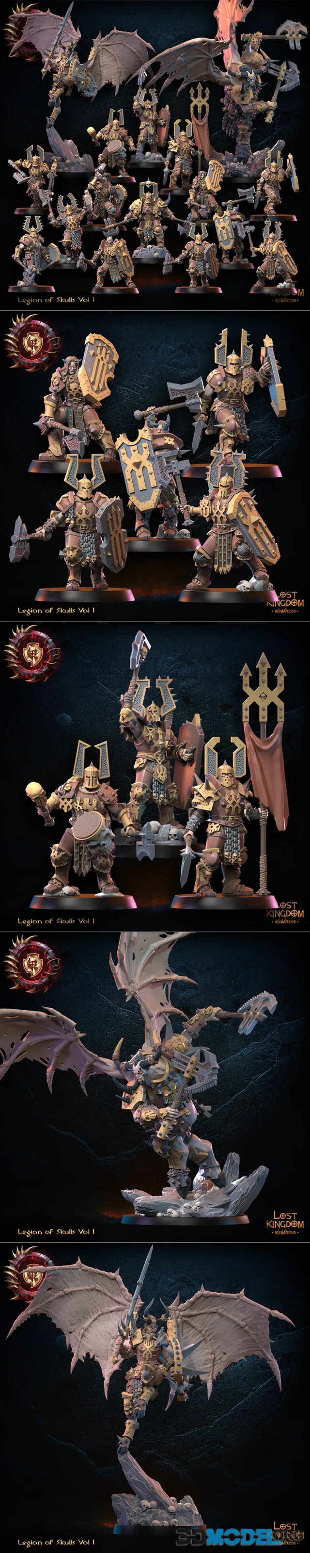 Lost Kingdom Miniatures February 2024 – Printable