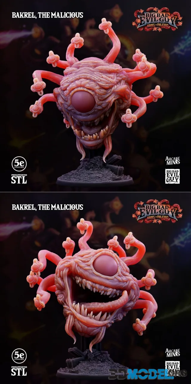 Bakrel The Malicious V2 – Printable