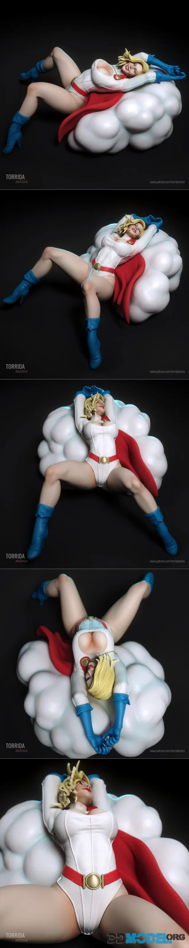 Torrida Minis - Power Girl – Printable