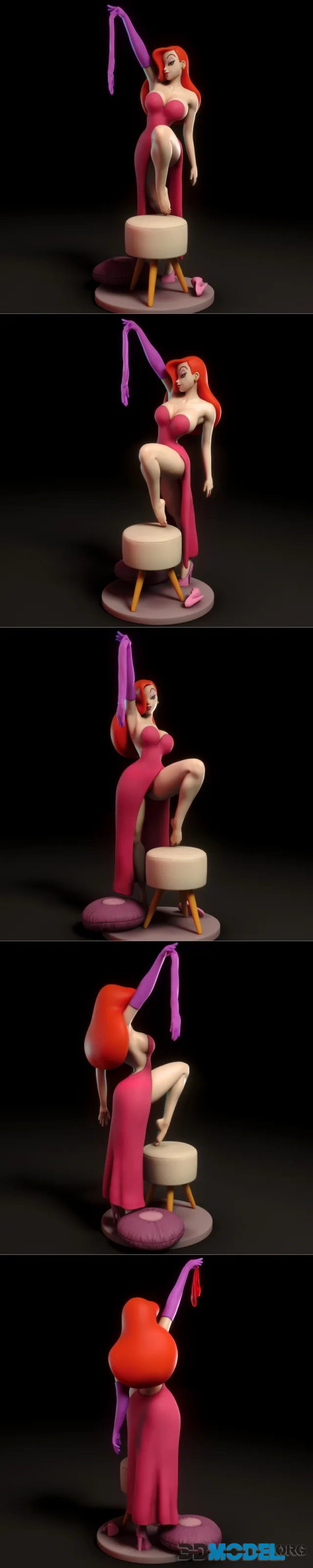Torrida Minis - Jessica Rabbit – Printable