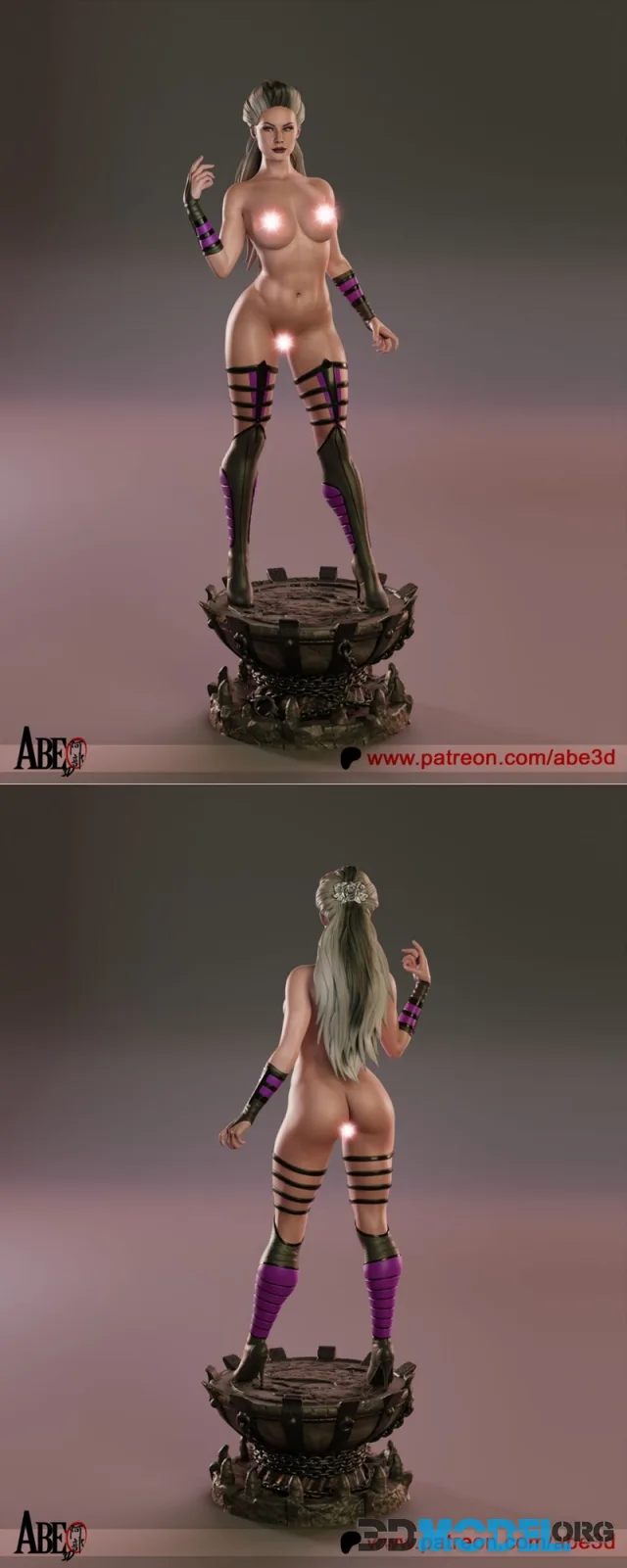 Abe3D - Sindel NSFW Version – Printable
