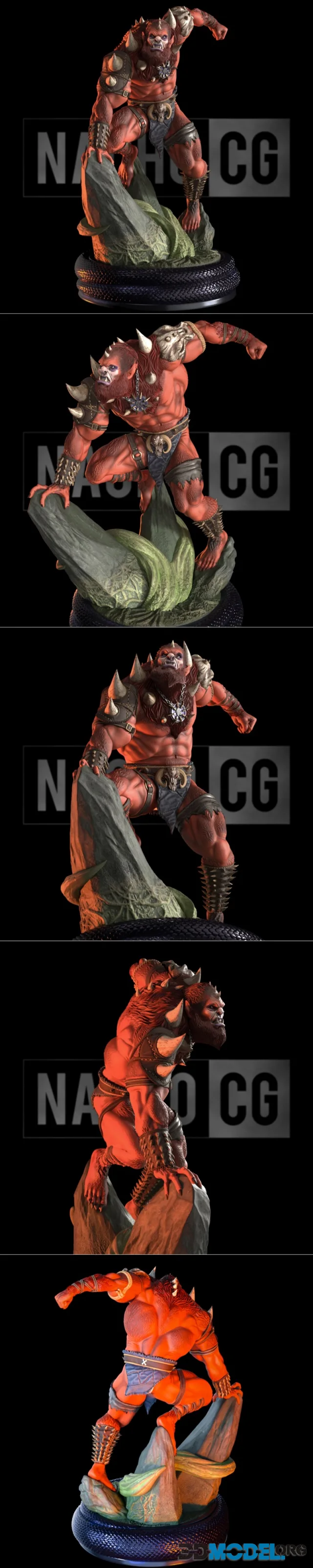 Fan Art - Beastman from MOTU Statue – Printable