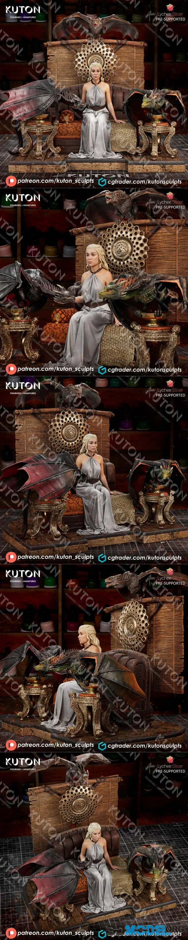 Kuton Figurines - Daenerys Targaryen – Printable