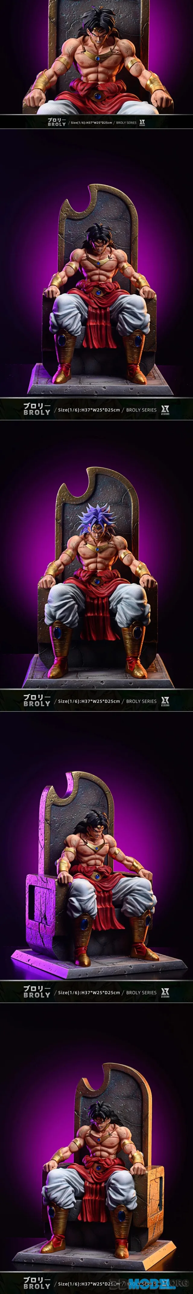 Trone Broly Dragon ball Z – Printable