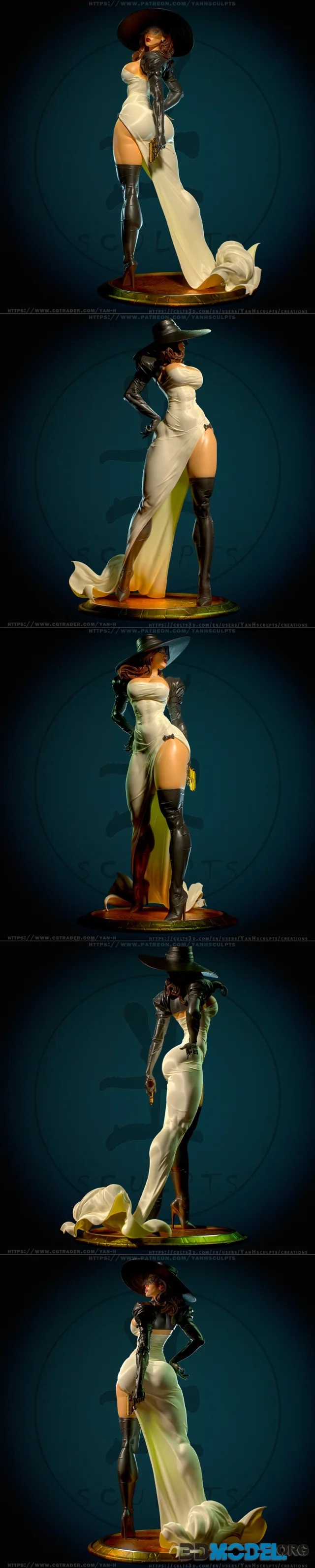 Yan-H - Madame Mirage – Printable
