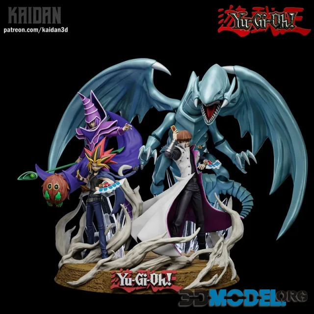 Kaidan - Yugi and Kaiba – Printable