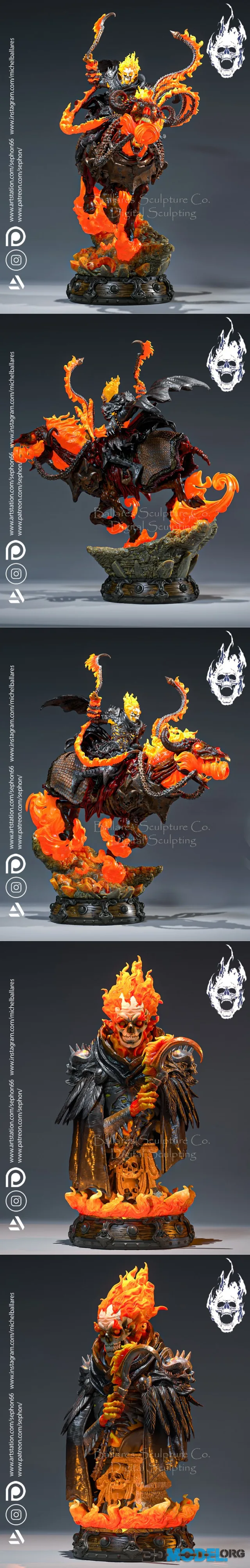 Ghost Rider by Creative Geek MB – Printable