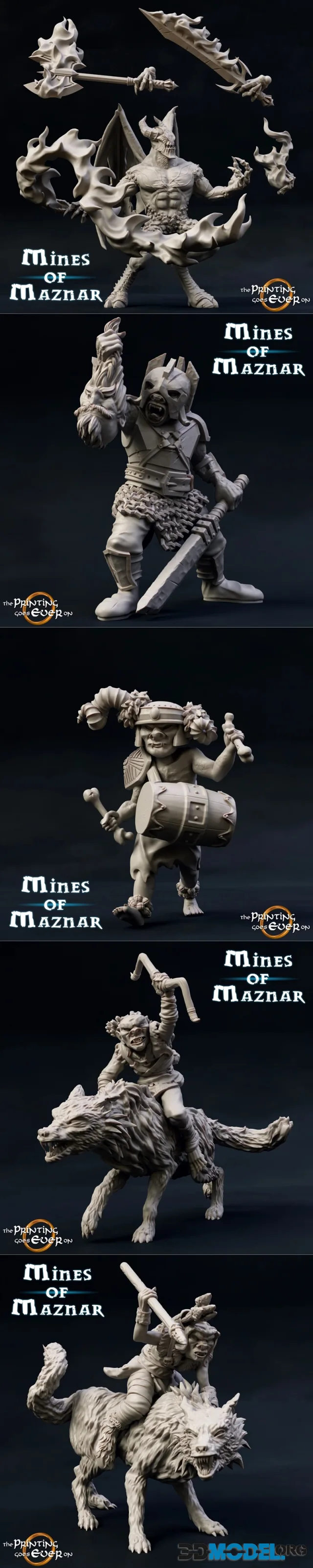 The Printing Goes Ever On - Mines of Maznar – Printable