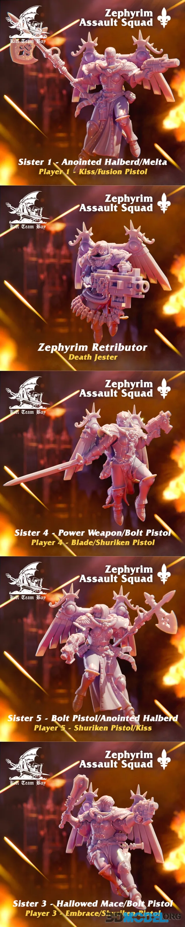 Zephyrim Assault Squad – Printable