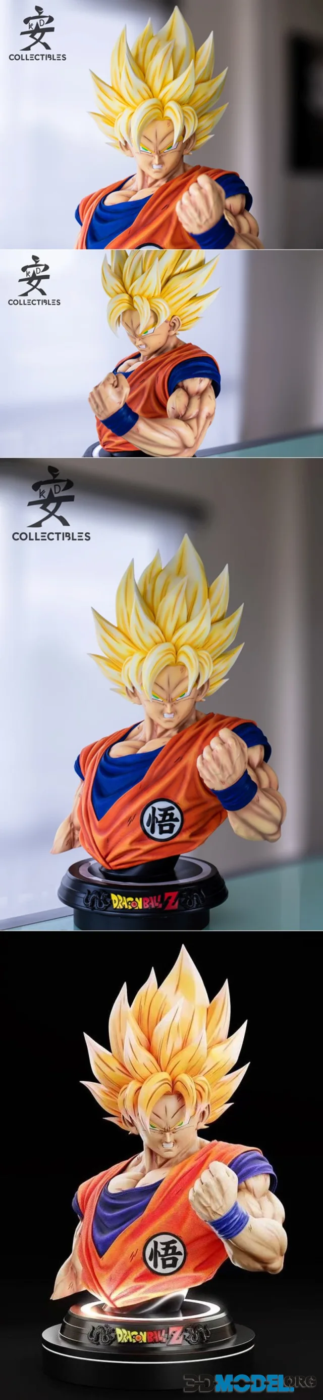 Goku Busto Escala – Printable