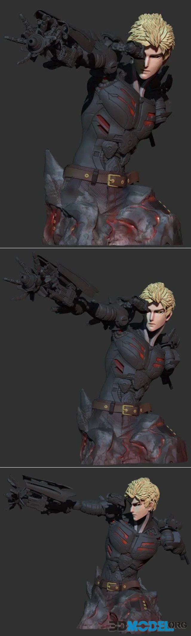 Genos Bust – Printable