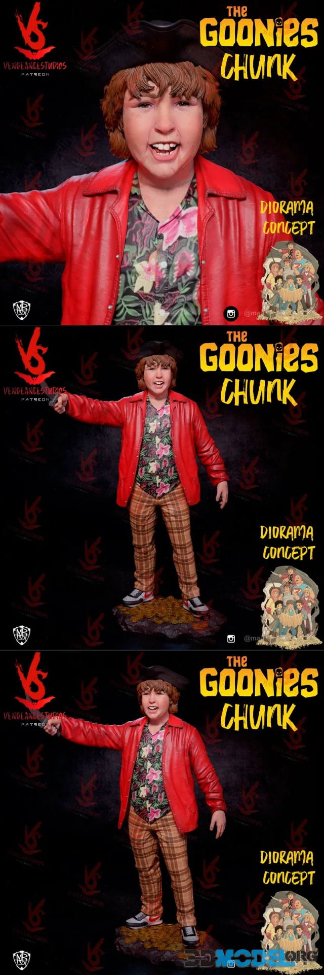 Vengeancestudios - Chunk The Goonies – Printable