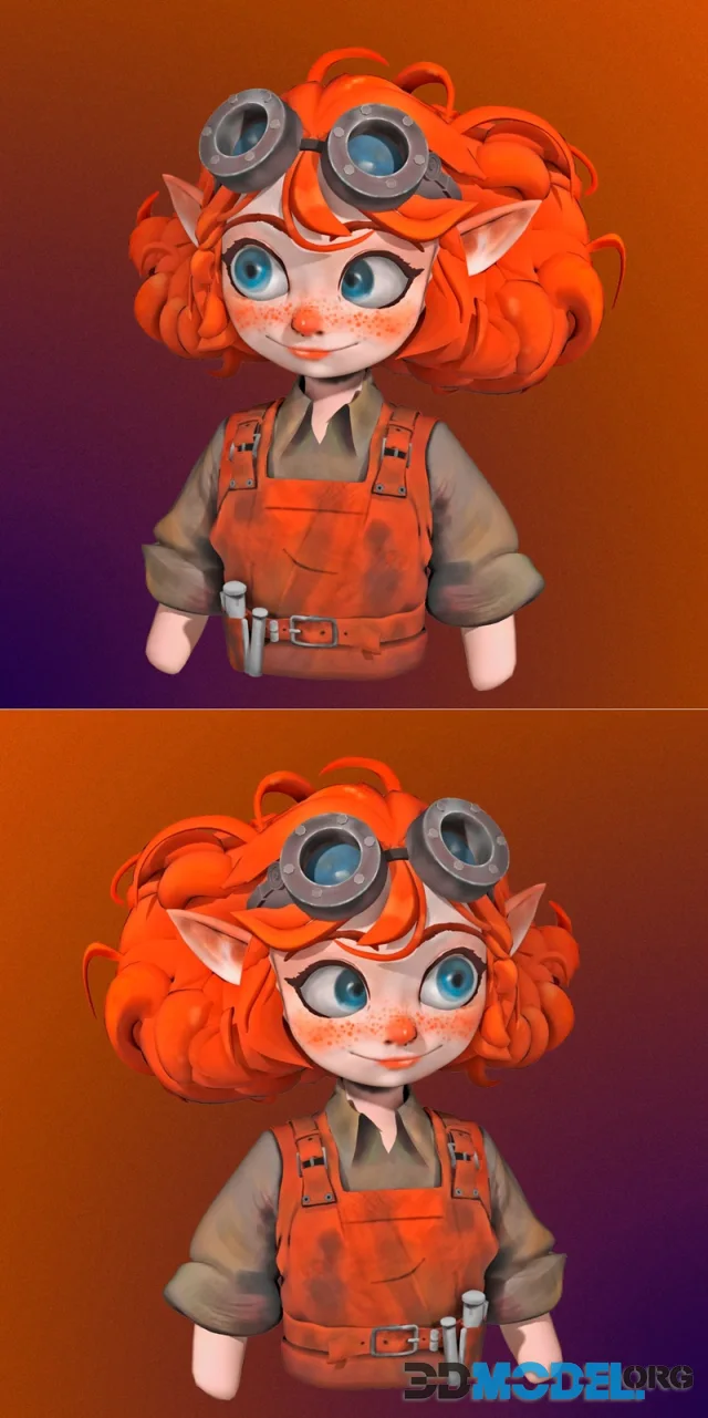 Red Haired Girl – Printable