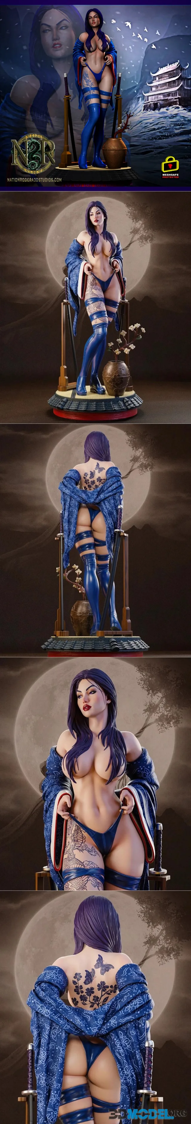 Geisha Psylock NR – Printable